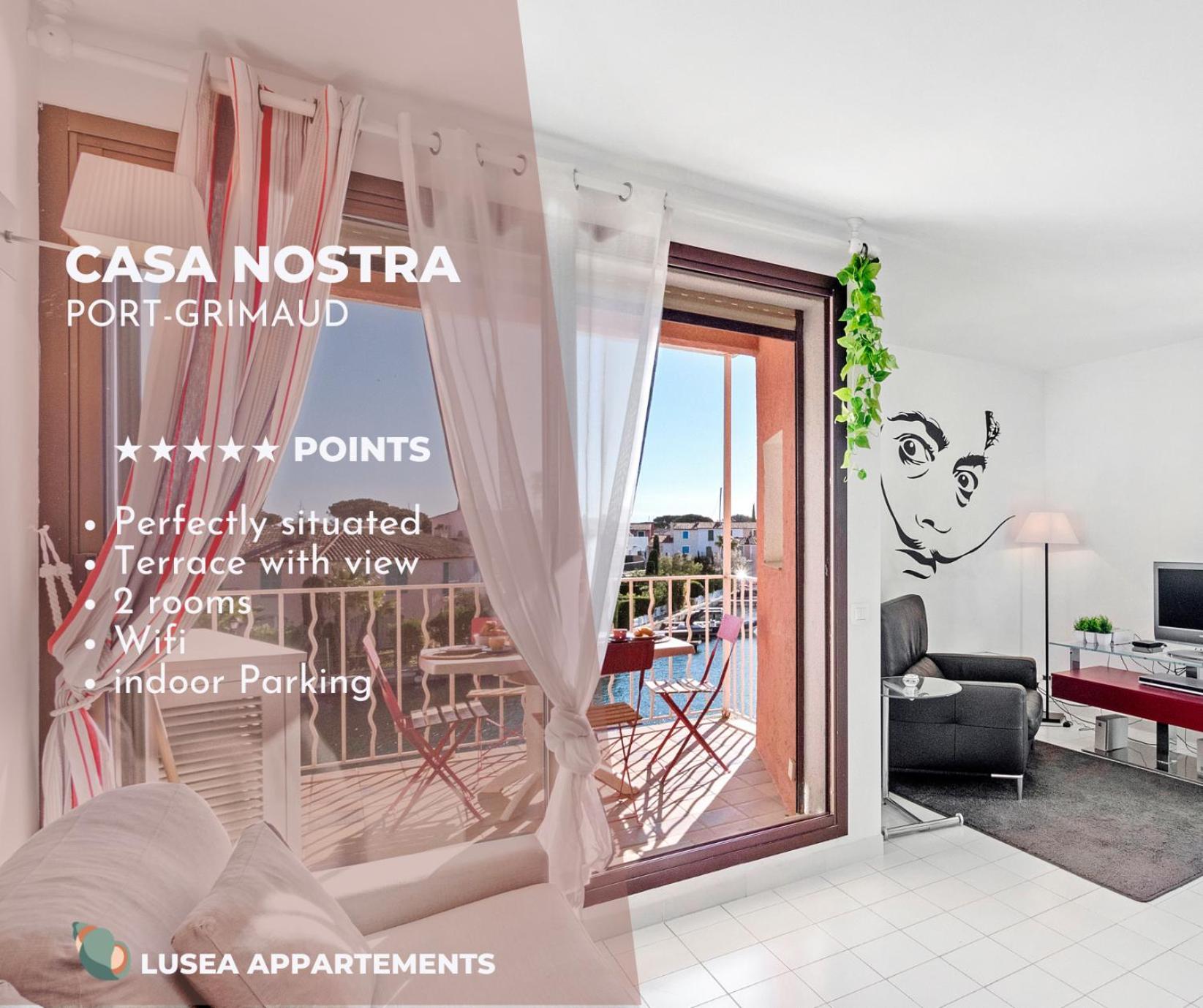 Casa Nostra, Port-Grimaud, Vue Sur Les Canaux Esterno foto